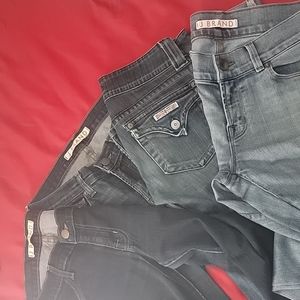 4 ×$65 jeans J brand  and Hudson 👖 FIRM PRICE